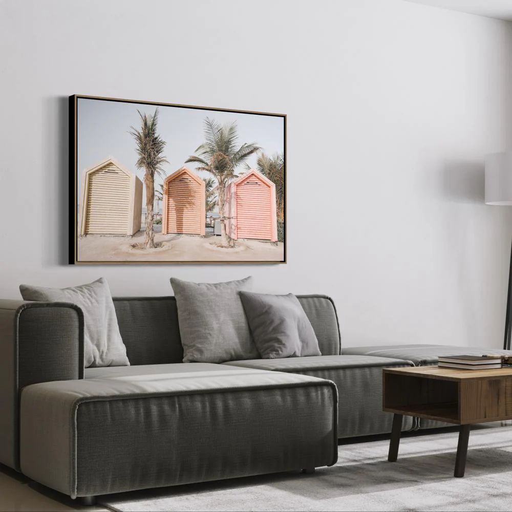 Beach Huts And Palms - Image 3