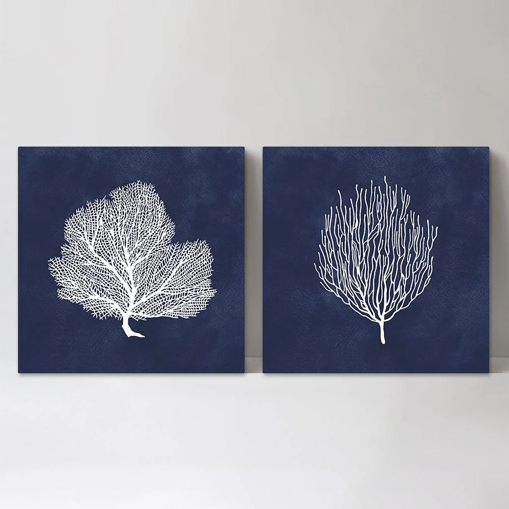 Blue Coral, Set Of 2 - Image 3