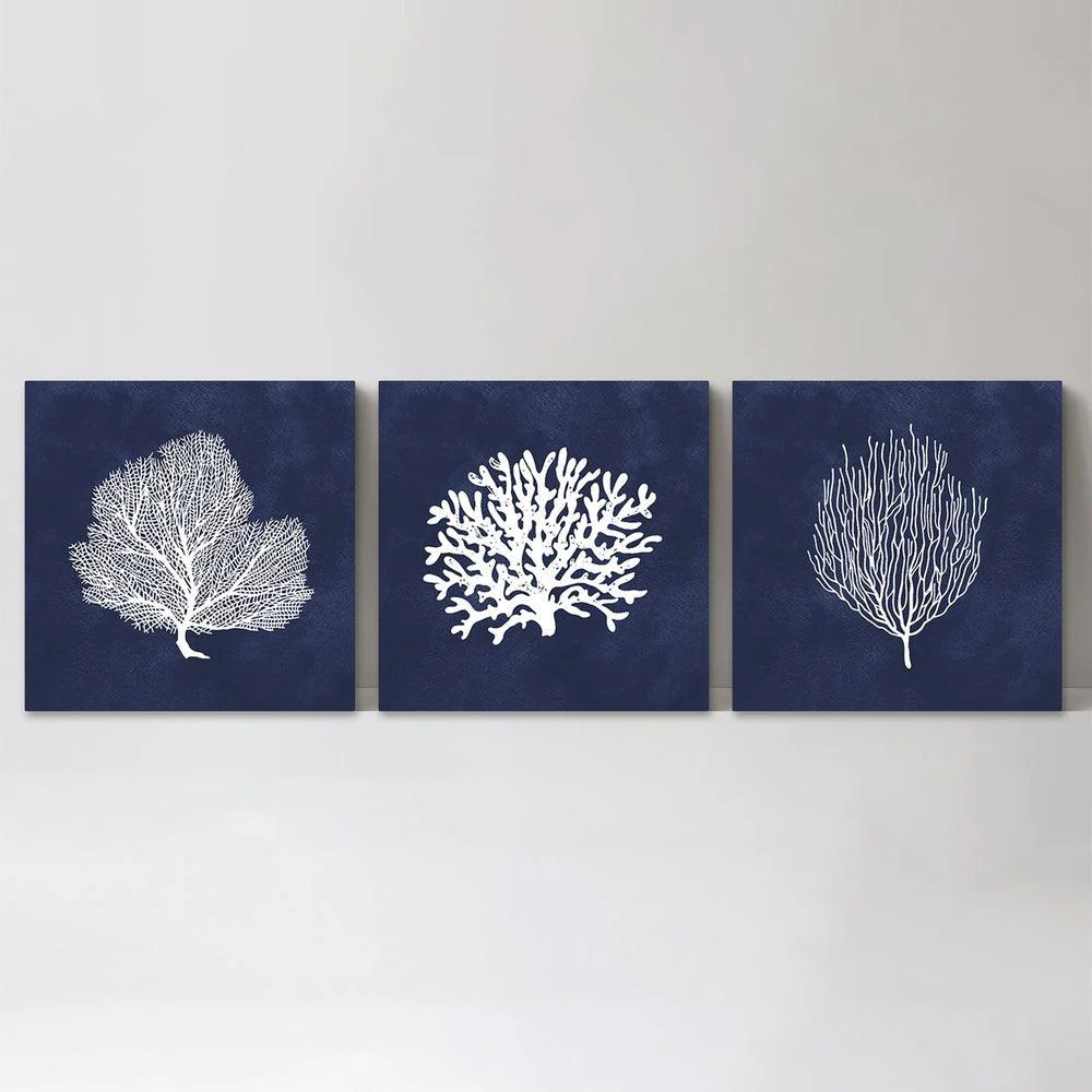 Blue Coral, Set Of 3 - Image 3