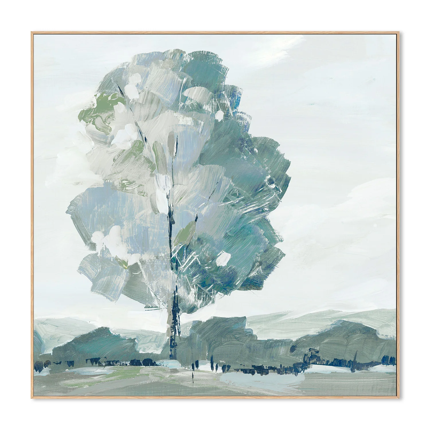 Blue Tree Forest, Style A - Image 4