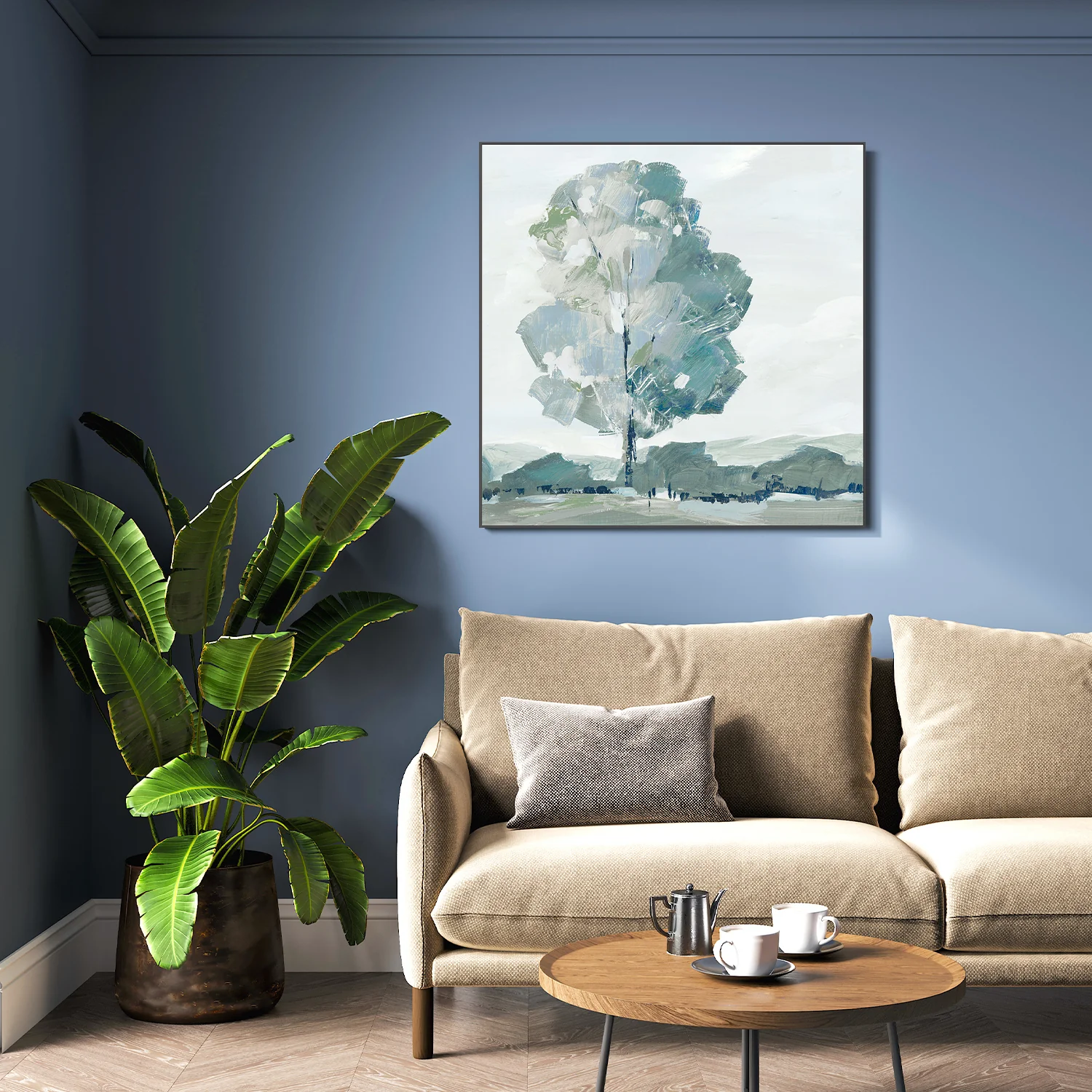 Blue Tree Forest, Style A - Image 7