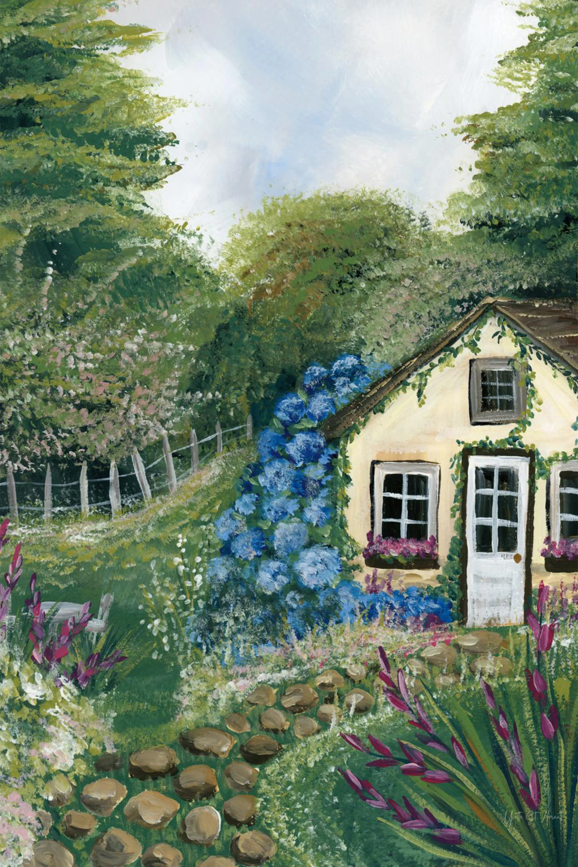 Country Cottage, Style C & D, Set Of 2 - Image 13
