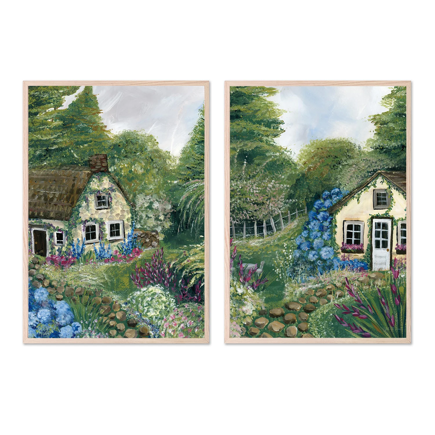 Country Cottage, Style C & D, Set Of 2 - Image 6