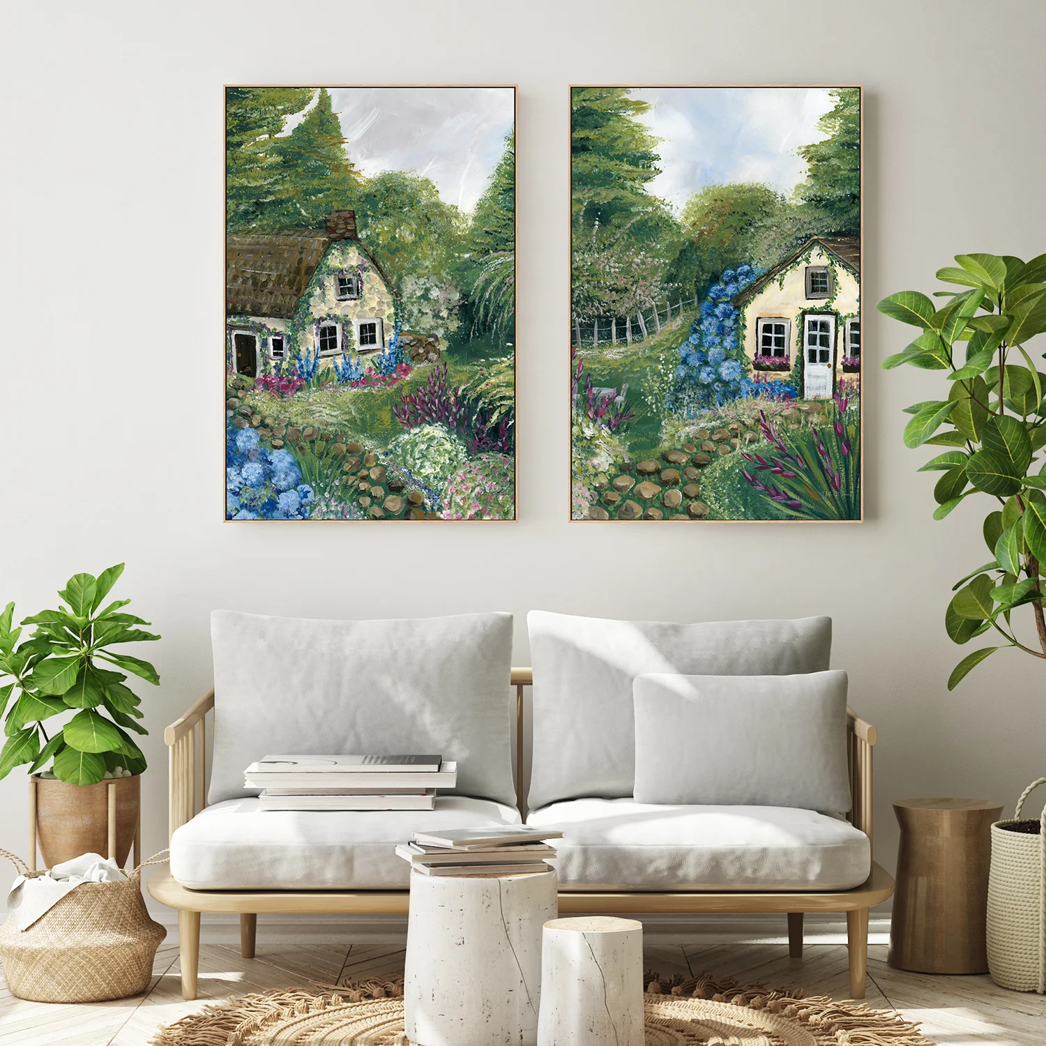 Country Cottage, Style C & D, Set Of 2 - Image 9