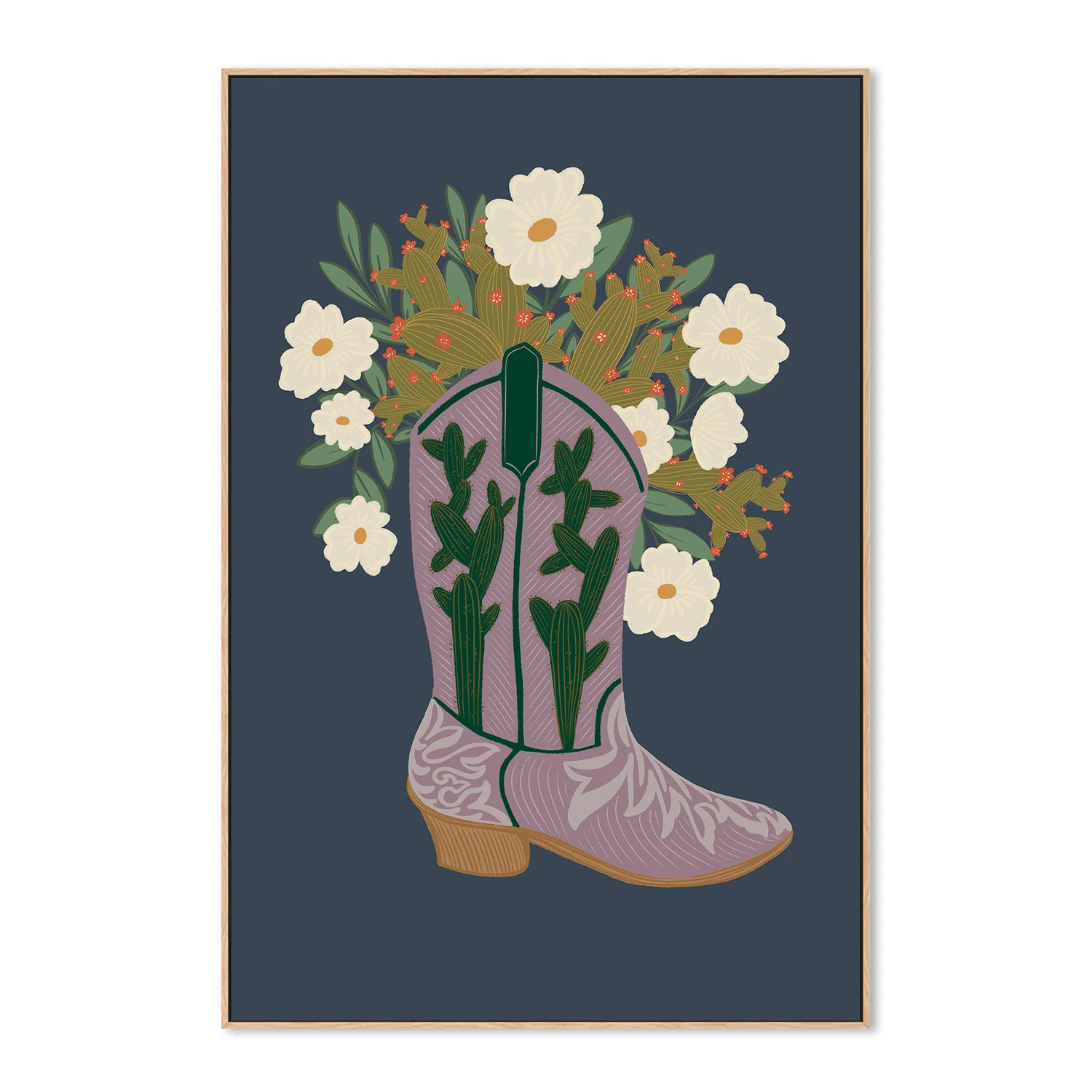 Cowboy Shoes and Floral - Image 4