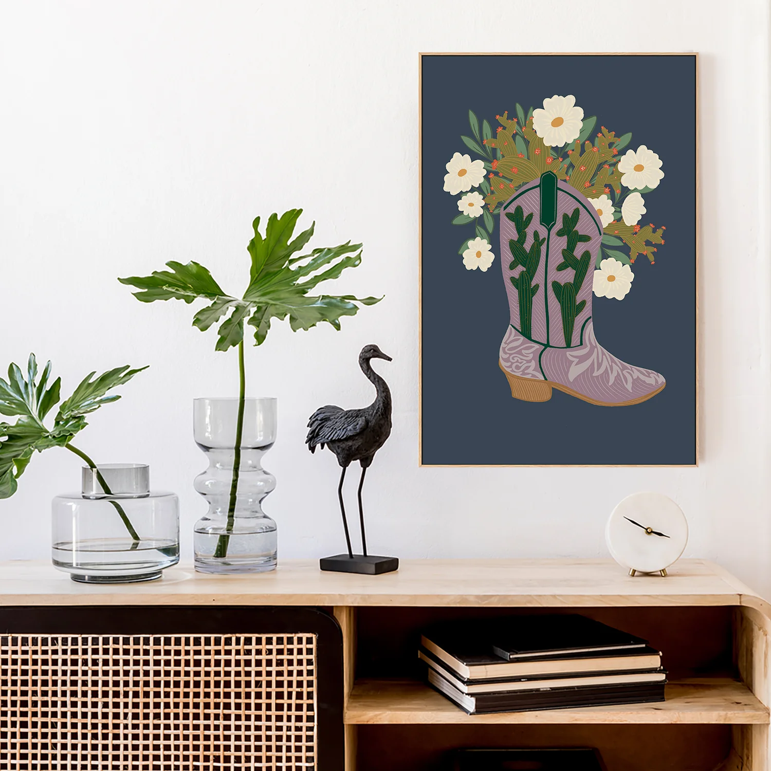 Cowboy Shoes and Floral - Image 7