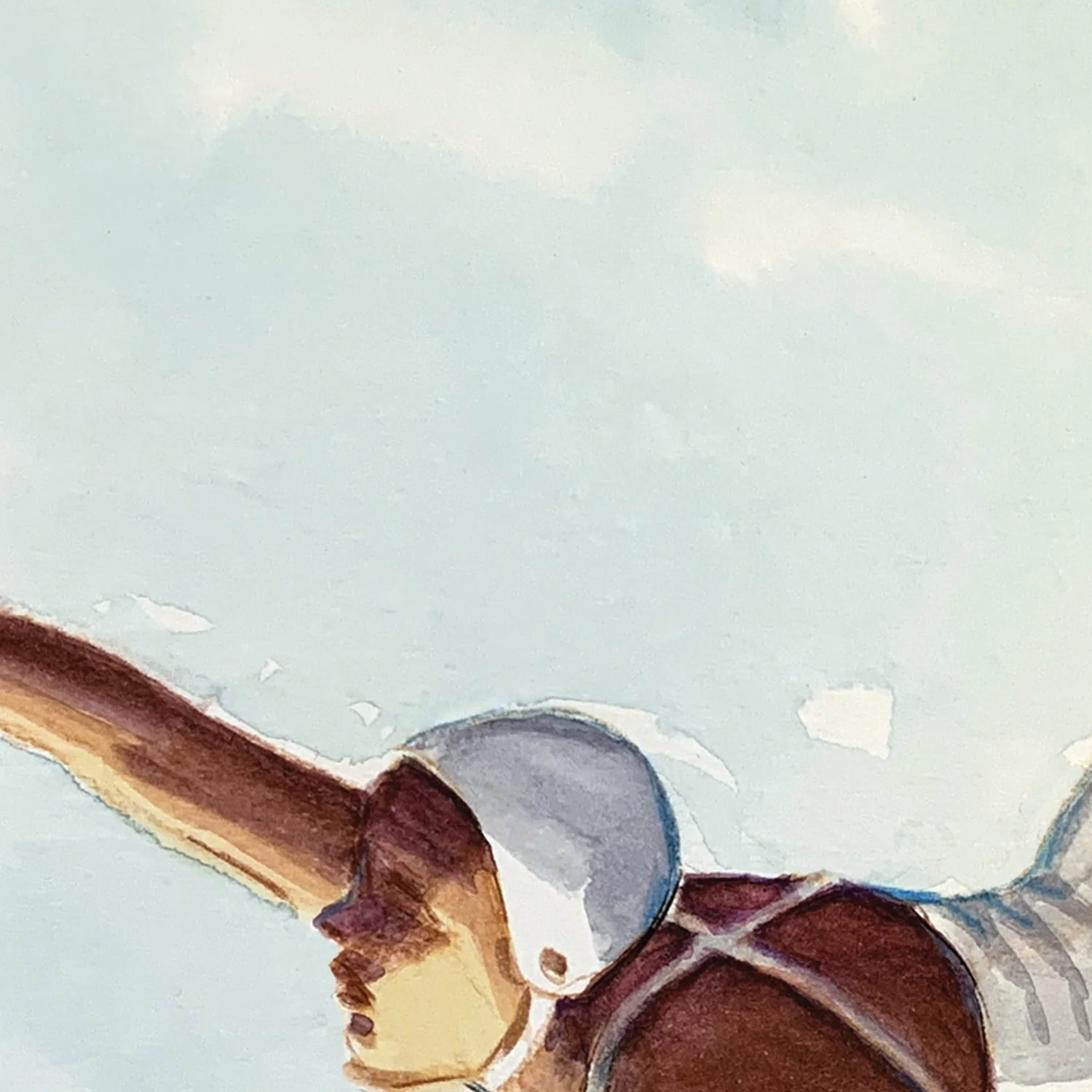 Diver in Aqua Sky - Image 10