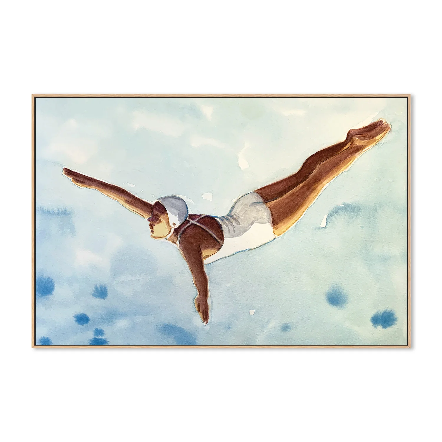 Diver in Aqua Sky - Image 4