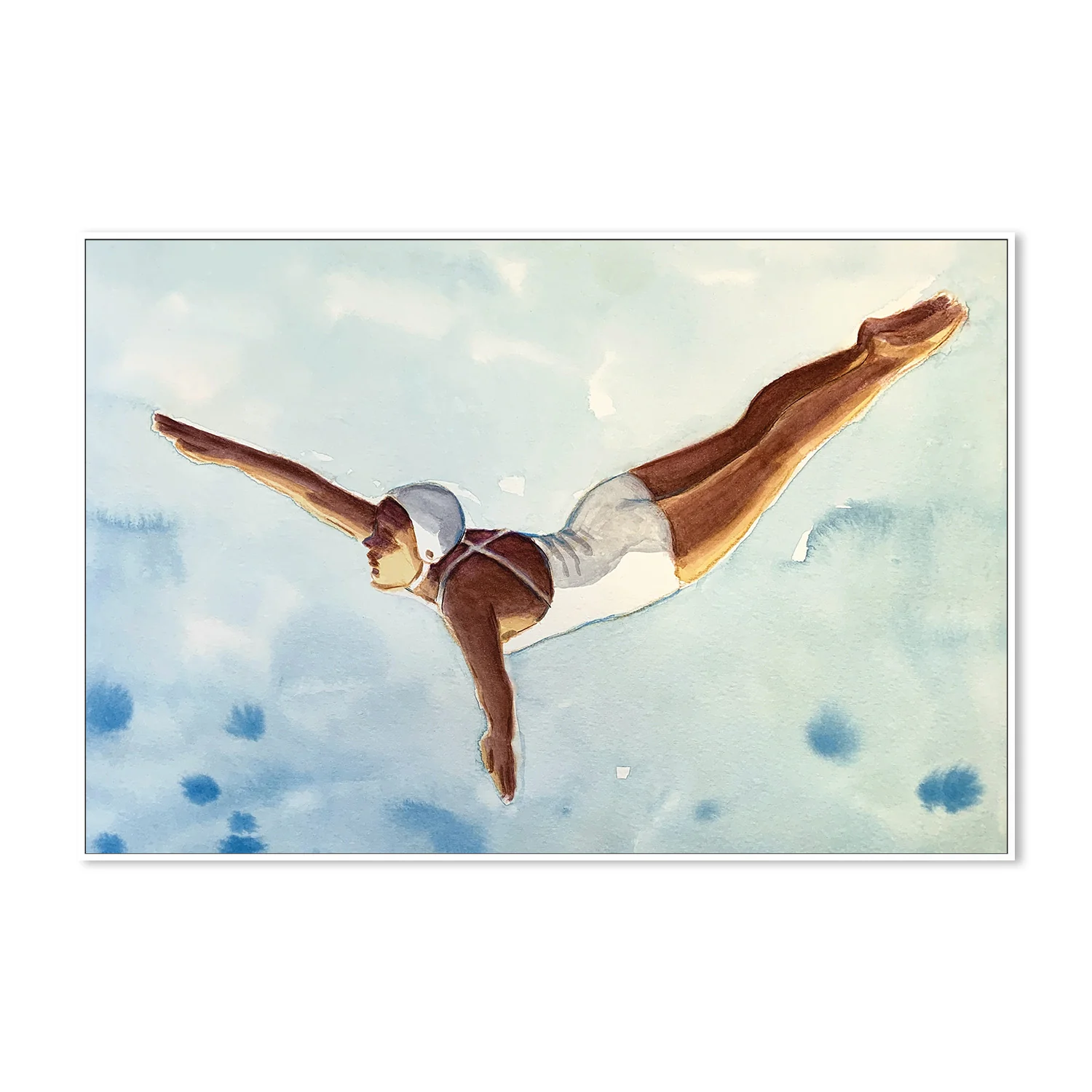 Diver in Aqua Sky - Image 5