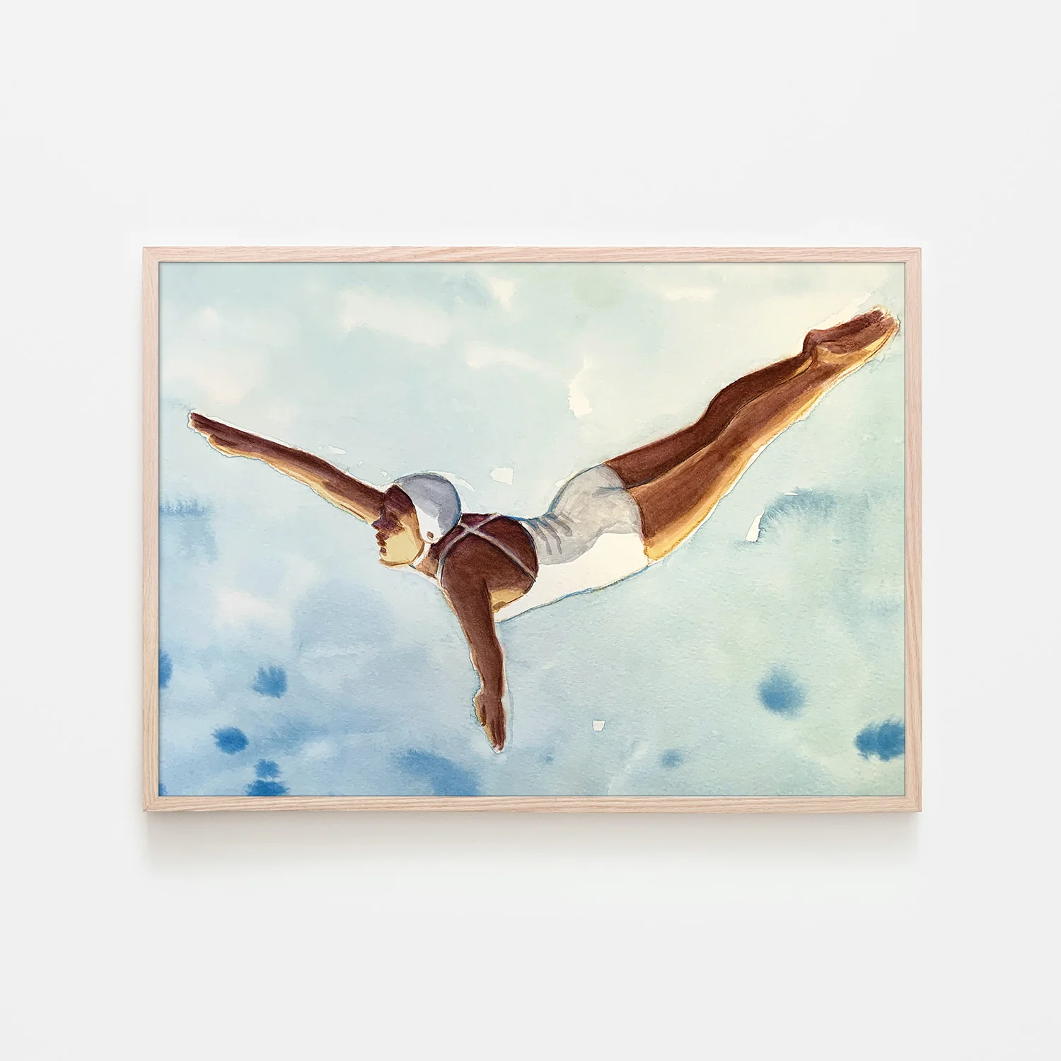 Diver in Aqua Sky - Image 6