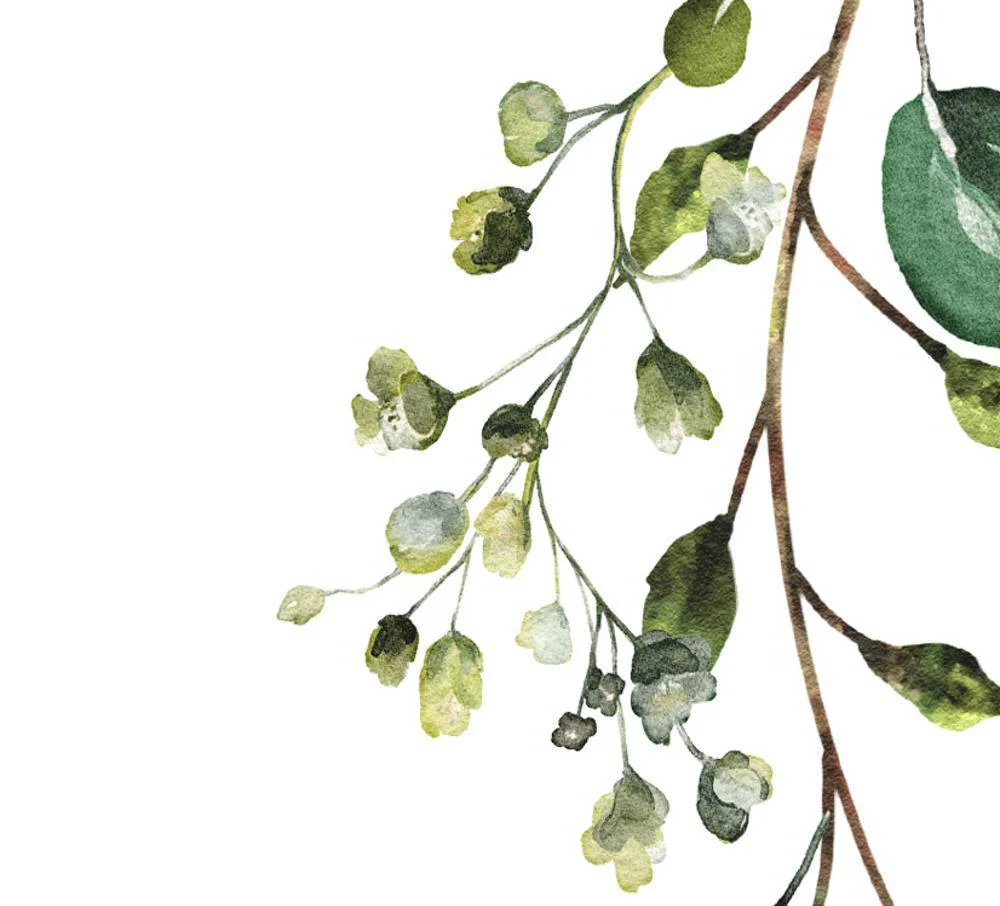 Floral Twigs In Breeze, Set Of 2 - Image 4