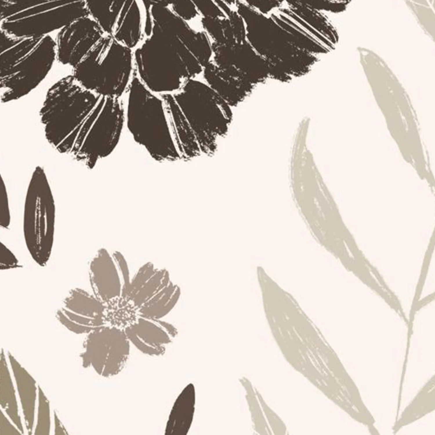 Flower Feast, Brown v2, Style A & B, Set Of 2 - Image 11