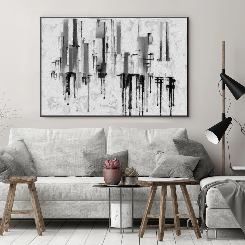 Melting Away, Style A, Hand-Painted Canvas - Image 7