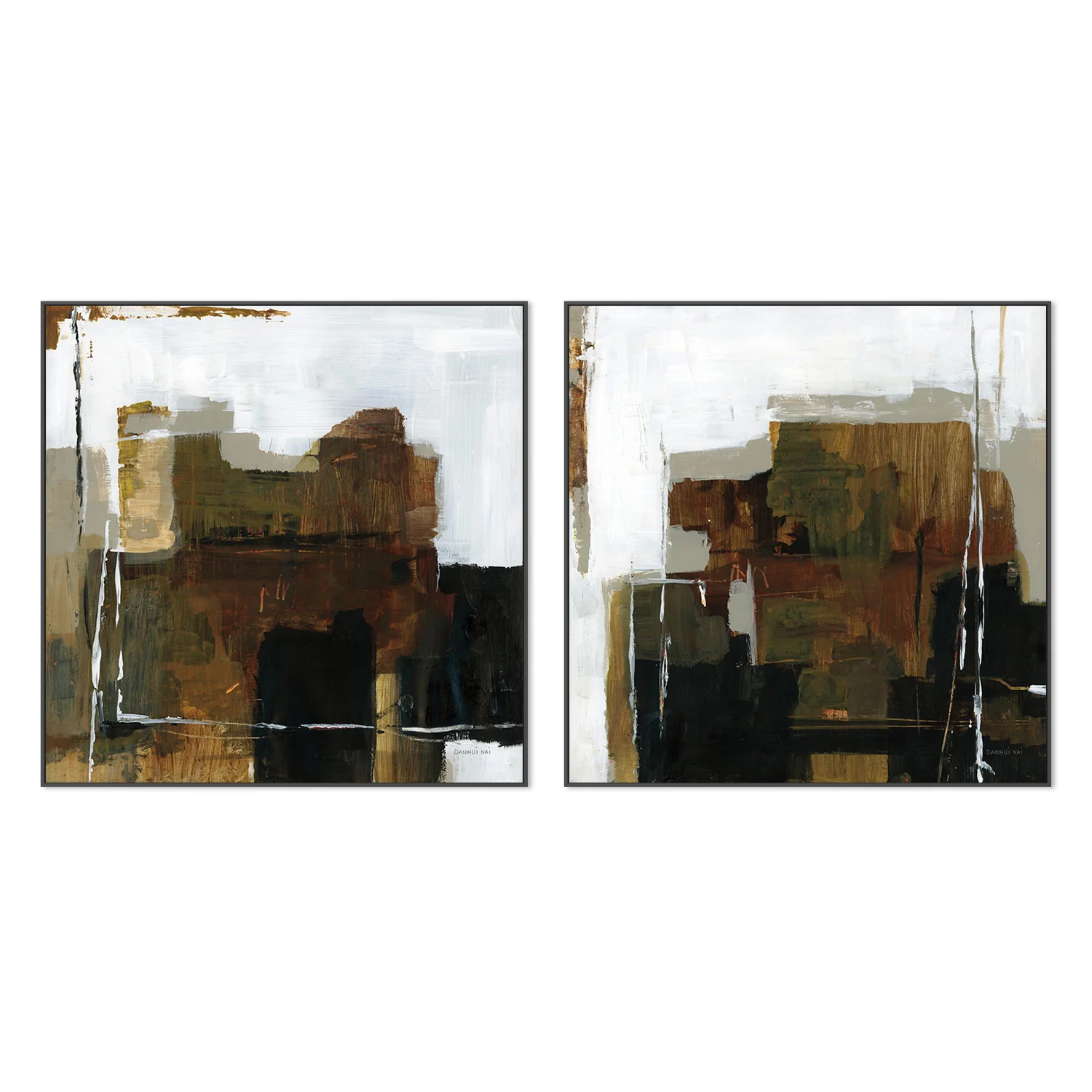 Natural Abstract, Style A & B, Set Of 2 - Image 3