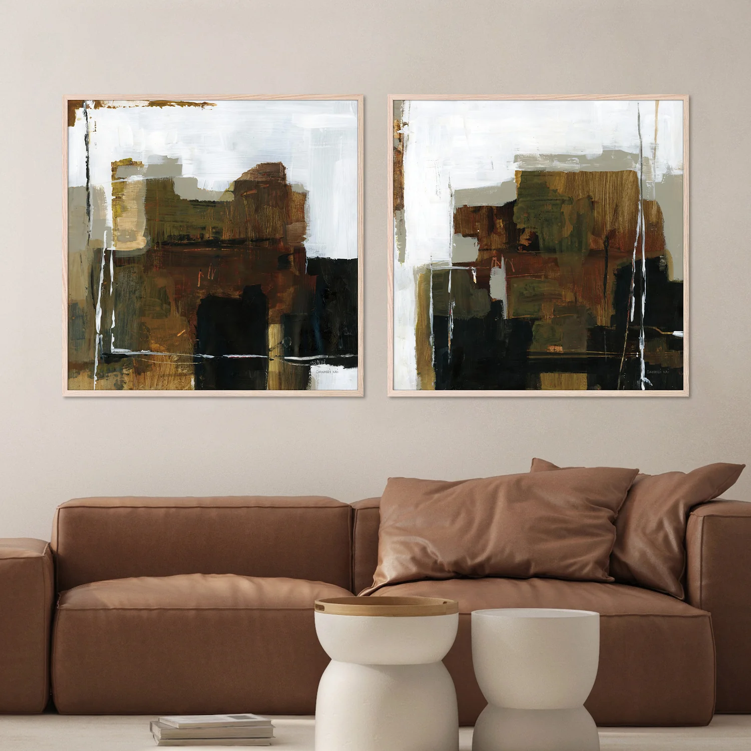 Natural Abstract, Style A & B, Set Of 2 - Image 7