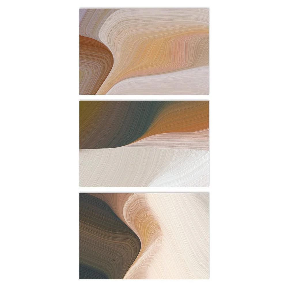 Rock Waves, Set Of 3 - Image 3