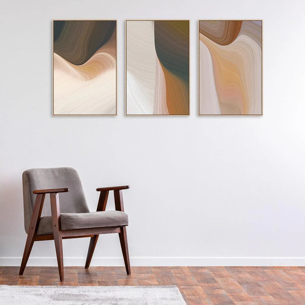 Rock Waves, Set Of 3 - Image 5