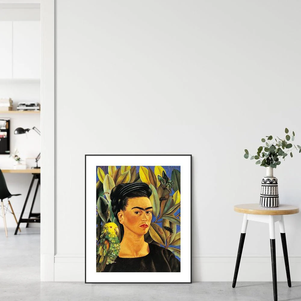 Self Portrait With Bonito, By Frida Kahlo - Image 3