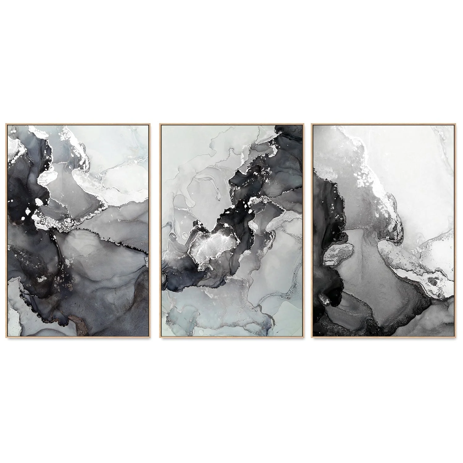 Silver Swirl, Style A, B & C, Set Of 3 - Image 4