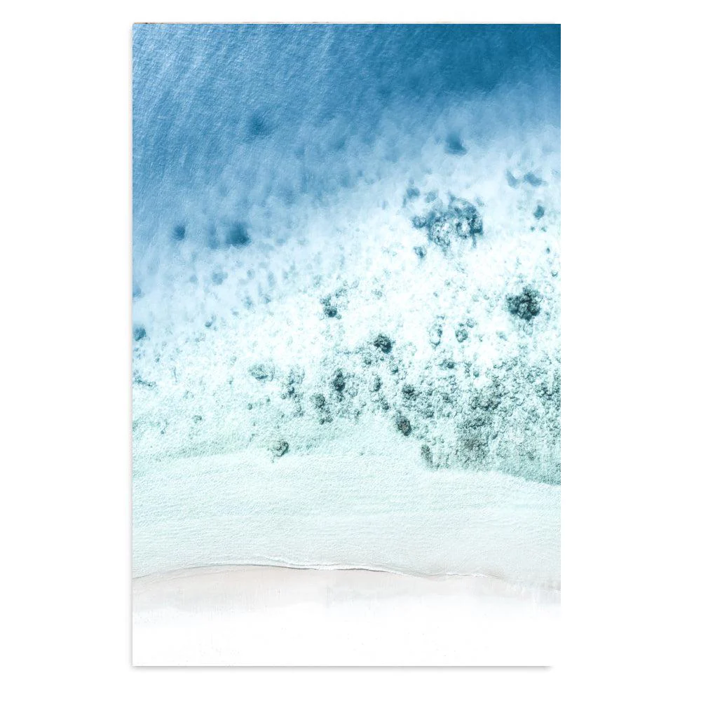 Stunning Shoreline And Blue Sea, Set Of 2 - Image 3