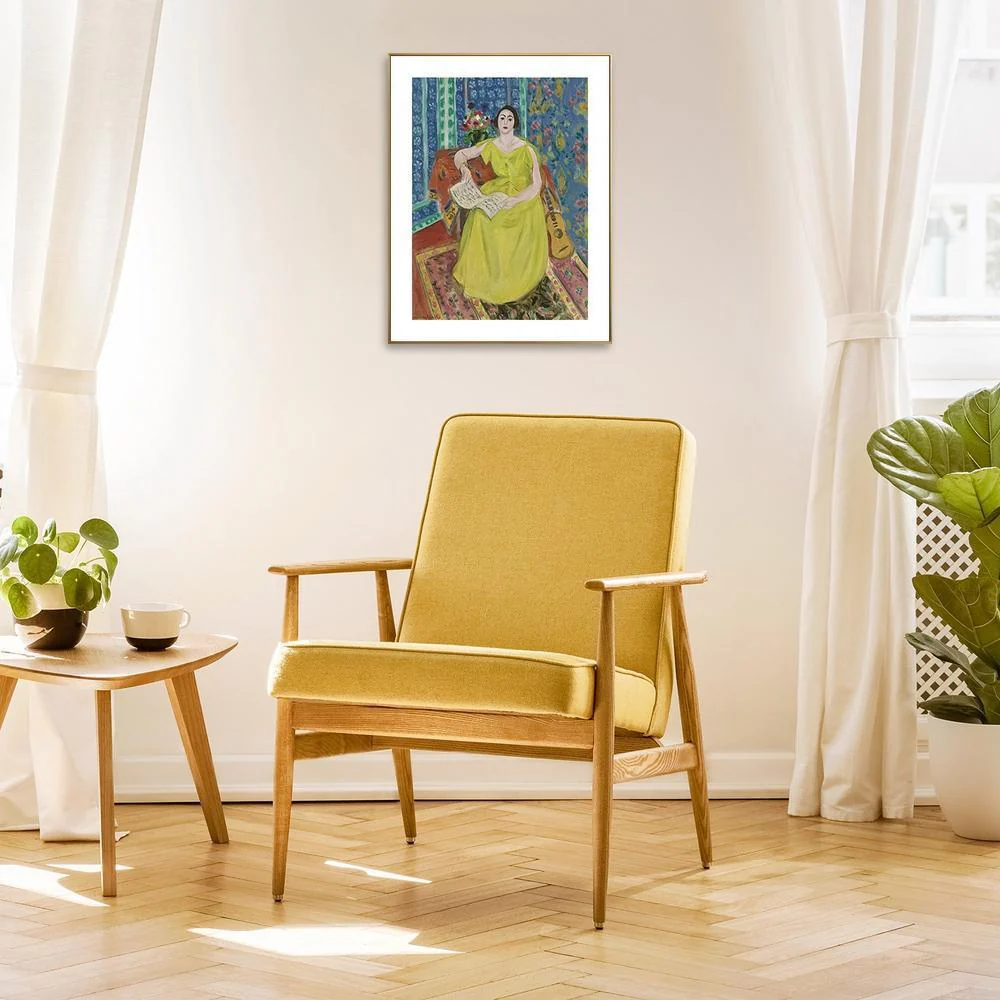 The Woman In Wellow, By Henri Matisse - Image 3