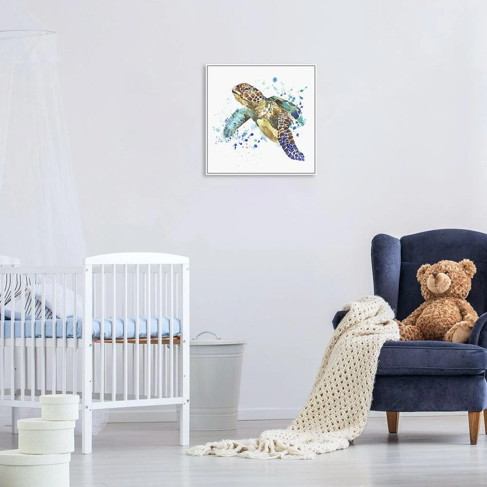 Turtle, Watercolour Painting - Image 5