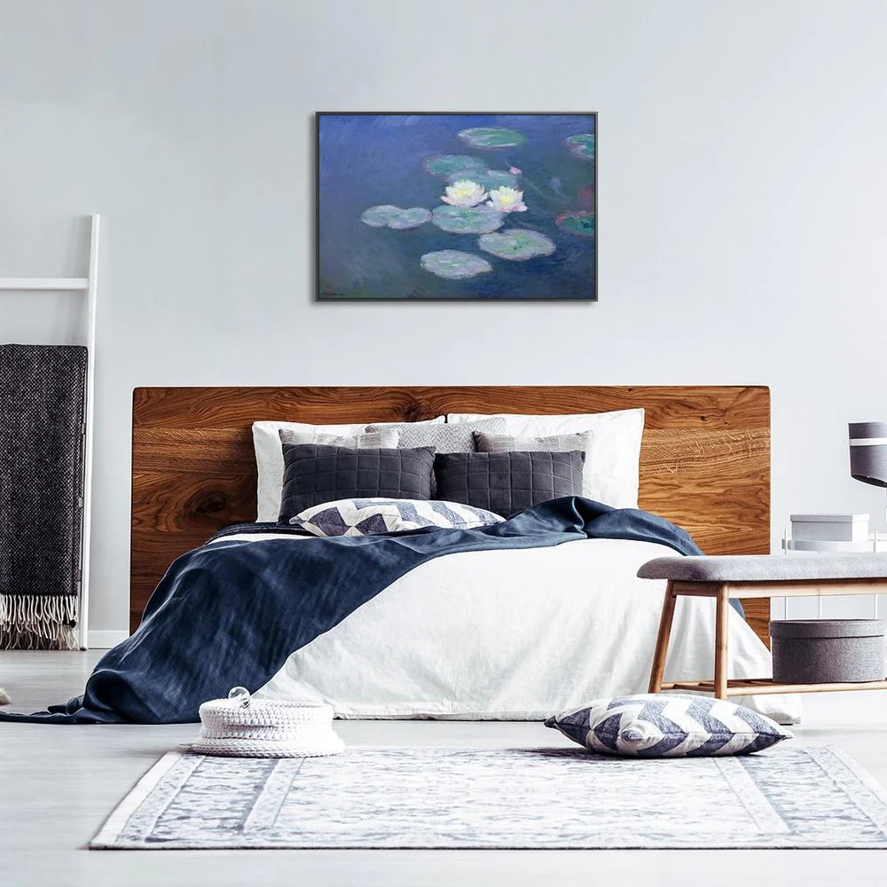 Water Lilies, Evening Effect, 1897-1899 By Monet - Image 3